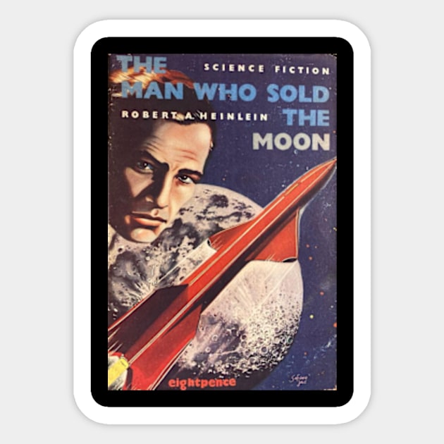 THE MAN WHO SOLD THE MOON Sticker by mosatu